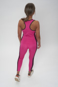 Оптом Костюм для фитнеса женский розового цвета 29002R, фото 14