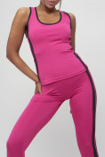 Оптом Костюм для фитнеса женский розового цвета 29002R, фото 17