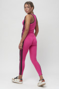Оптом Костюм для фитнеса женский розового цвета 29002R, фото 4