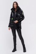 Оптом Куртка зимняя TRENDS SPORT черного цвета 22291Ch в Перми, фото 5