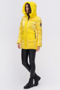Оптом Куртка зимняя TRENDS SPORT желтого цвета 22291J в Екатеринбурге, фото 7