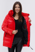 Оптом Куртка зимняя TRENDS SPORT красного цвета 22291Kr в Екатеринбурге, фото 12