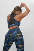 Оптом Костюм для фитнеса женский темно-синего цвета 2922TS в Екатеринбурге, фото 9