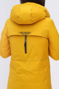 Оптом Куртка удлиненная  TRENDS SPORT горчичного цвета 22297G в Омске, фото 12