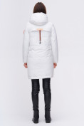 Оптом Куртка удлиненная TRENDS SPORT белого цвета 22297Bl в Перми, фото 5