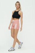 Оптом Спортивные шорты женские розового цвета 3006R, фото 4