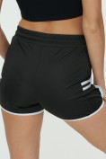 Оптом Спортивные шорты женские черного цвета 3010Ch, фото 9