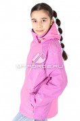 Оптом Куртка девочка три в одном розового цвета 303R, фото 2