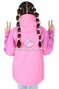Оптом Куртка девочка три в одном розового цвета 303R, фото 3