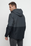 Оптом Куртка-анорак спортивная мужская темно-серого цвета 3307TC в Казани, фото 15