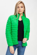 Оптом Куртка демисезонная 3 в 1 зеленого цвета 33213Z, фото 6