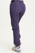 Оптом Спортивные брюки Valianly женские темно-фиолетового цвета 33230TF в Перми, фото 4
