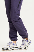 Оптом Спортивные брюки Valianly женские темно-фиолетового цвета 33230TF в Санкт-Петербурге, фото 9