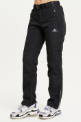 Оптом Спортивные брюки Valianly женские черного цвета 33230Ch, фото 2