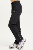 Оптом Спортивные брюки Valianly женские черного цвета 33230Ch в  Красноярске, фото 3