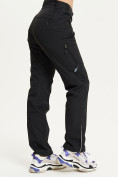 Оптом Спортивные брюки Valianly женские черного цвета 33230Ch в Перми, фото 6