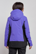 Оптом Горнолыжная куртка женская зимняя темно-фиолетового цвета 3327TF в Екатеринбурге, фото 4