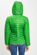 Оптом Стеганная куртка зеленого цвета 33315Z в Екатеринбурге, фото 7