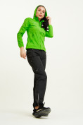 Оптом Ветровка спортивная Valianly женская зеленого цвета 33416Z в Перми, фото 8