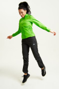Оптом Ветровка спортивная Valianly женская зеленого цвета 33416Z в Екатеринбурге, фото 9