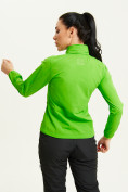 Оптом Ветровка спортивная Valianly женская зеленого цвета 33416Z в Перми, фото 6