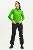 Оптом Ветровка спортивная Valianly женская зеленого цвета 33416Z в Перми, фото 15
