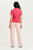 Оптом Спортивные брюки Valianly женские розового цвета 33419R в Екатеринбурге, фото 10