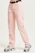 Оптом Спортивные брюки Valianly женские розового цвета 33419R в Екатеринбурге, фото 2