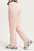 Оптом Спортивные брюки Valianly женские розового цвета 33419R в Екатеринбурге, фото 3