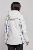 Оптом Горнолыжная куртка женская зимняя белого цвета 3350Bl в Екатеринбурге, фото 4