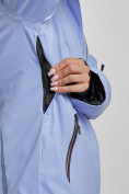 Оптом Горнолыжная куртка женская зимняя фиолетового цвета 3350F в Екатеринбурге, фото 6