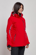 Оптом Горнолыжная куртка женская зимняя красного цвета 3350Kr в Екатеринбурге, фото 2