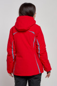 Оптом Горнолыжная куртка женская зимняя красного цвета 3350Kr в Екатеринбурге, фото 4