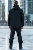 Оптом Горнолыжный костюм мужской зимний черного цвета 370Ch, фото 2