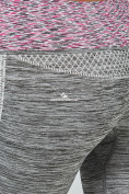 Оптом Брюки легинсы женские фиолетового цвета 3919F в Самаре, фото 5