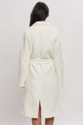 Оптом Пальто зимнее женское белого цвета  41881Bl, фото 5