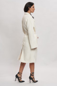 Оптом Пальто зимнее женское белого цвета  41881Bl в Екатеринбурге, фото 6