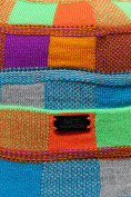 Оптом Шапка еврозима колючка разноцветного цвета 6012Rz в Перми, фото 3