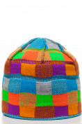 Оптом Шапка еврозима колючка разноцветного цвета 6012Rz, фото 4