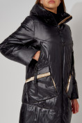 Оптом Пальто утепленное зимнее женское  бежевого цвета 442155B в Казани, фото 10
