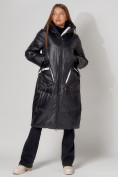 Оптом Пальто утепленное зимнее женское  белого цвета 442155Bl в Казани, фото 2