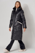 Оптом Пальто утепленное зимнее женское  белого цвета 442155Bl в Казани, фото 3