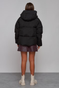 Оптом Зимняя женская куртка модная с капюшоном черного цвета 52309Ch в Екатеринбурге, фото 4