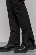 Оптом Полукомбинезон утепленный женский зимний горнолыжный черного цвета 526Ch, фото 11