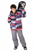 Оптом Куртка горнолыжная подростковая для мальчика красного цвета 546-1Kr в Челябинске, фото 4