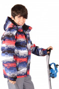 Оптом Куртка горнолыжная подростковая для мальчика красного цвета 546-1Kr в Нижнем Новгороде, фото 3