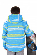 Оптом Костюм горнолыжный  для мальчика голубого цвета 547Gl в Ростове-на-Дону, фото 2