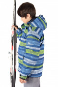 Оптом Костюм горнолыжный  для мальчика синего цвета 547S в Перми, фото 4