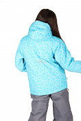 Оптом Куртка горнолыжная подростковая для девочки голубого цвета 548-1Gl в Казани, фото 3