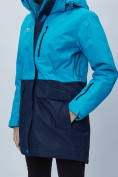 Оптом Парка женская с капюшоном синего цвета 551991S в Екатеринбурге, фото 15
